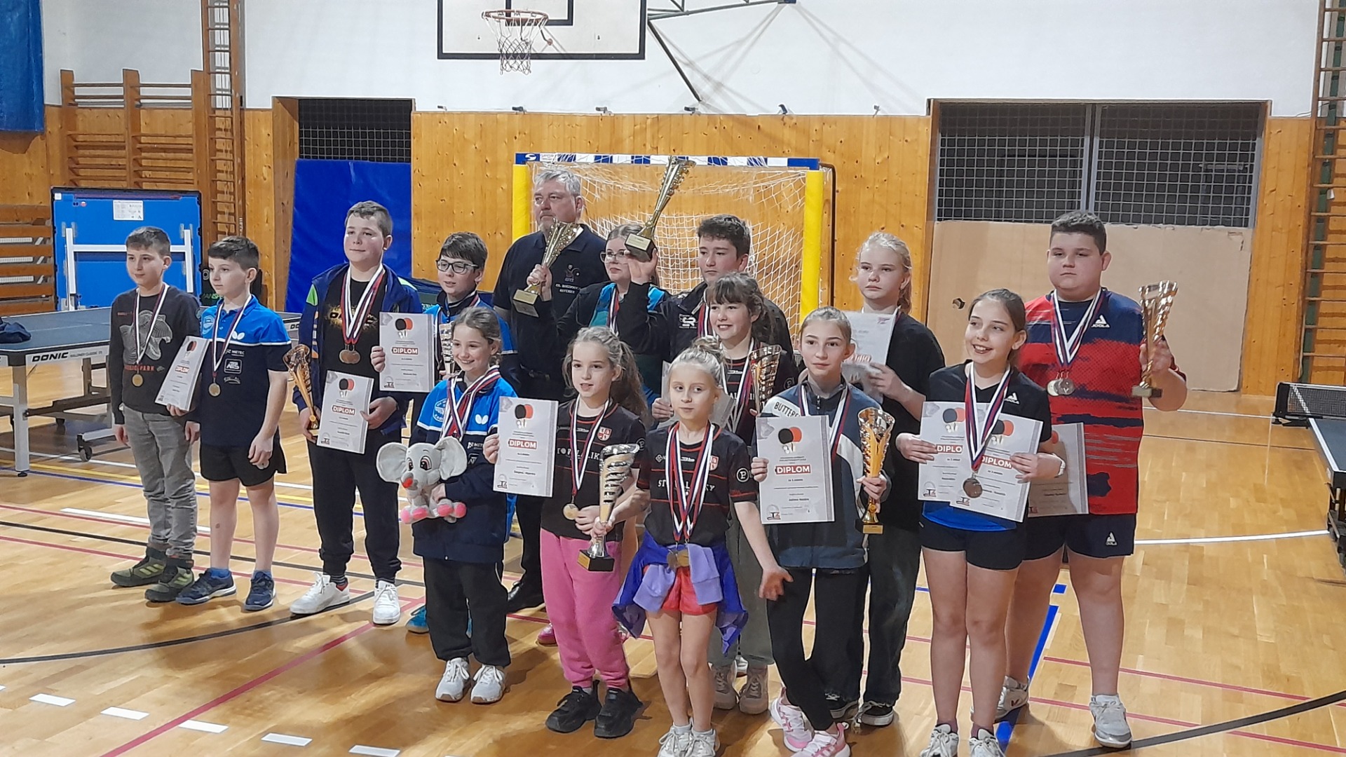 Na konci majstrovstiev VS, šťastní , spokojní a hlavne dobrí kamaráti